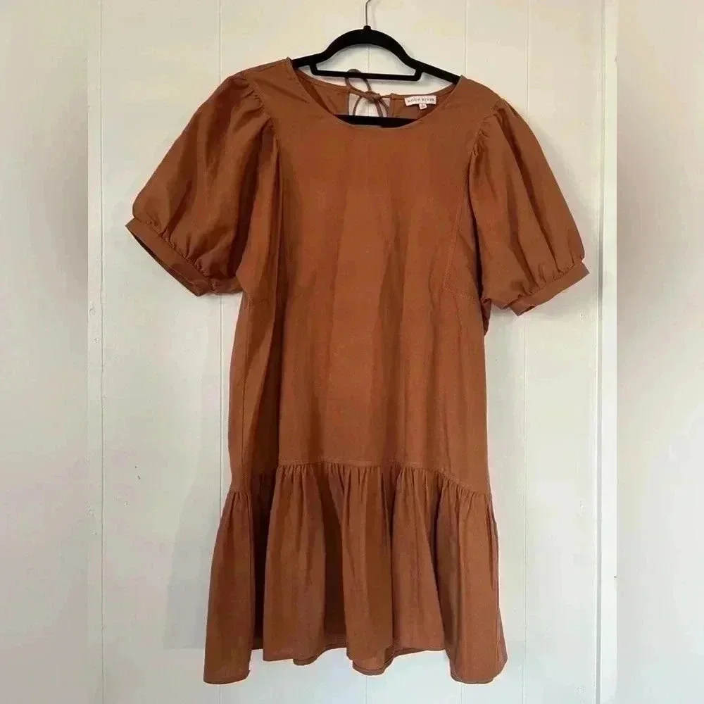 Moon River Womens drop waist dress Sz L - Picture 3 of 10